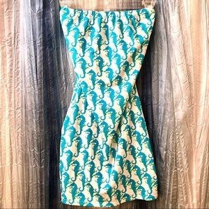 Adorable Seahorse Bathing Suit Cover Up Dress 🏝